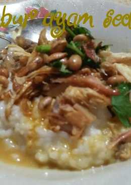 Bubur ayam sederhana