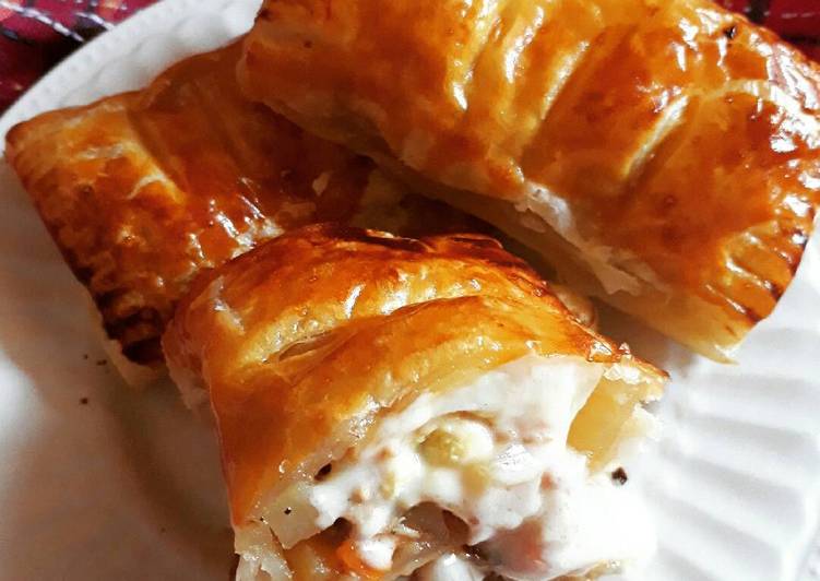 Resep Tuna Puff mayonaise - Ficha Sabrina