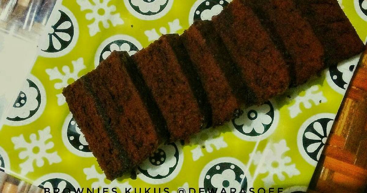  Resep  Brownies  kukus  oleh Dewatipuspitasari Cookpad