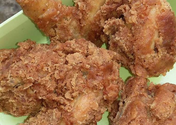 Resep Ayam Kriuk Kriuk (mirip kfc) - tiwi_mamanaura