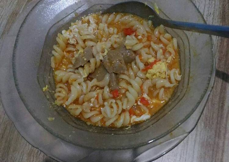 gambar untuk resep makanan Seblak Kuah Makaroni