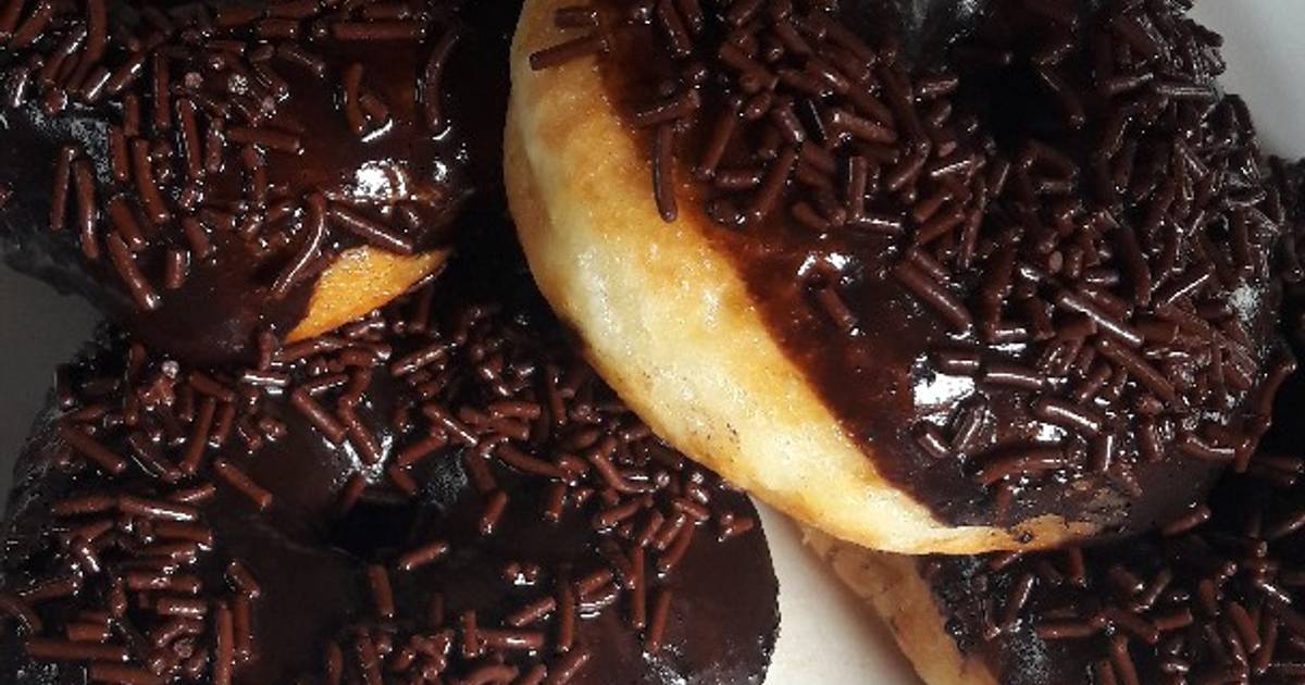 Resep Donat irit no telur no kentang takaran sendok lembut 