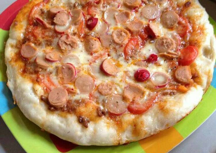 cara membuat Pizza rumahan ala ima ?