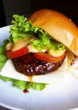Burger Daging Teriyaki