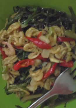 Cah kangkung rebon basah