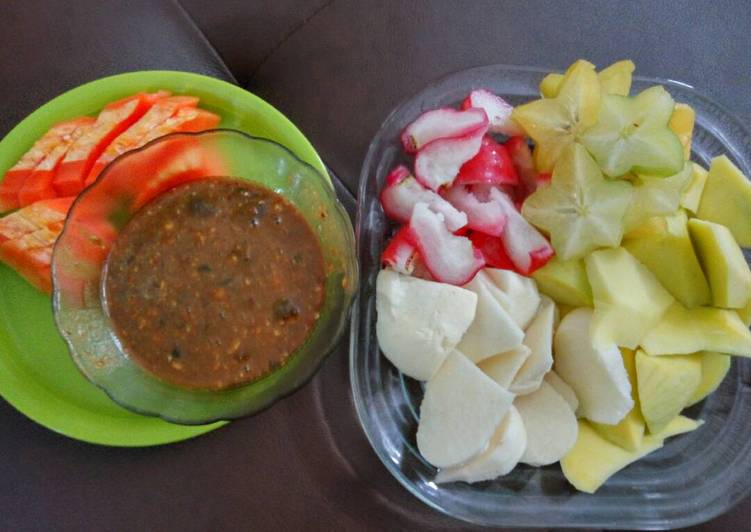 resep Bumbu rujak awet dan tidak cair