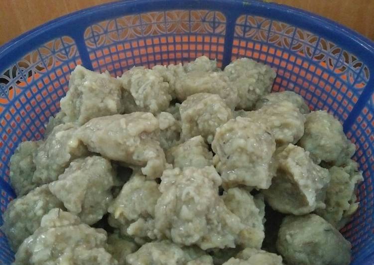 cara membuat Pentol Tempe (Takaran Simple)