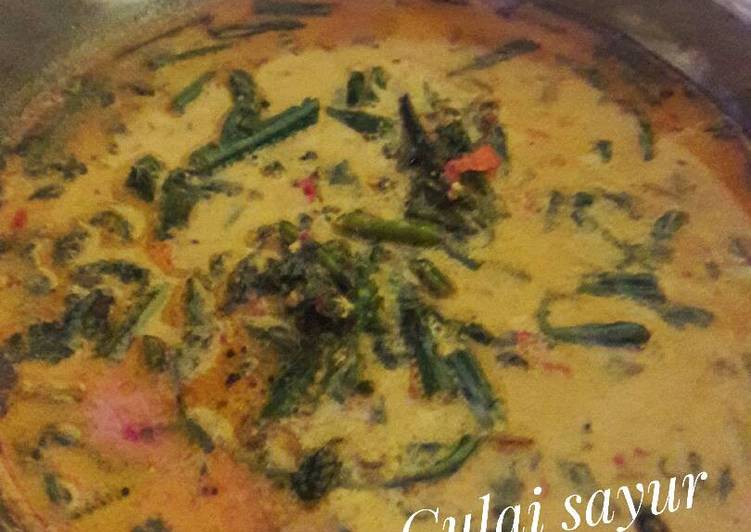 cara membuat Gulai Sayur Paku/Pakis