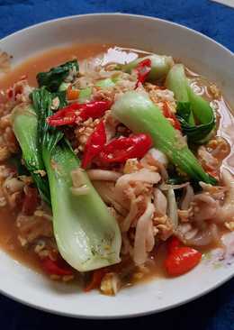 Pokcoy Jamur Tauge Telor Sehat