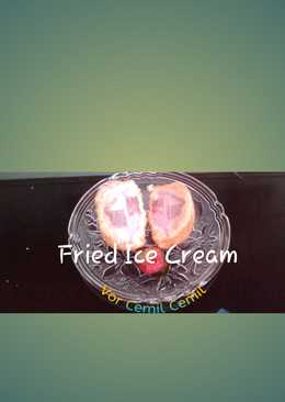 Simple Fried Ice Cream (Es krim goreng)