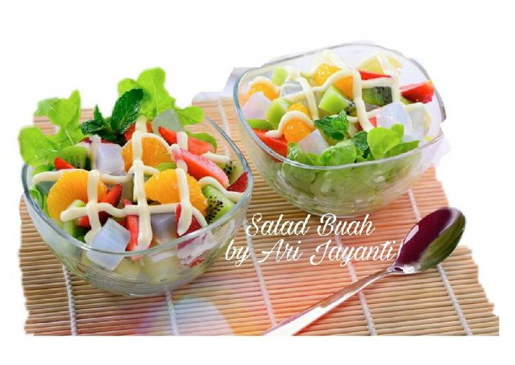 gambar untuk resep makanan Salad buah youghurt