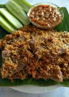 Dendeng ragi daging sapi