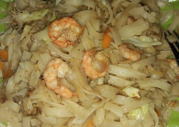 resep lengkap untuk Kwetiaw goreng lada hitam