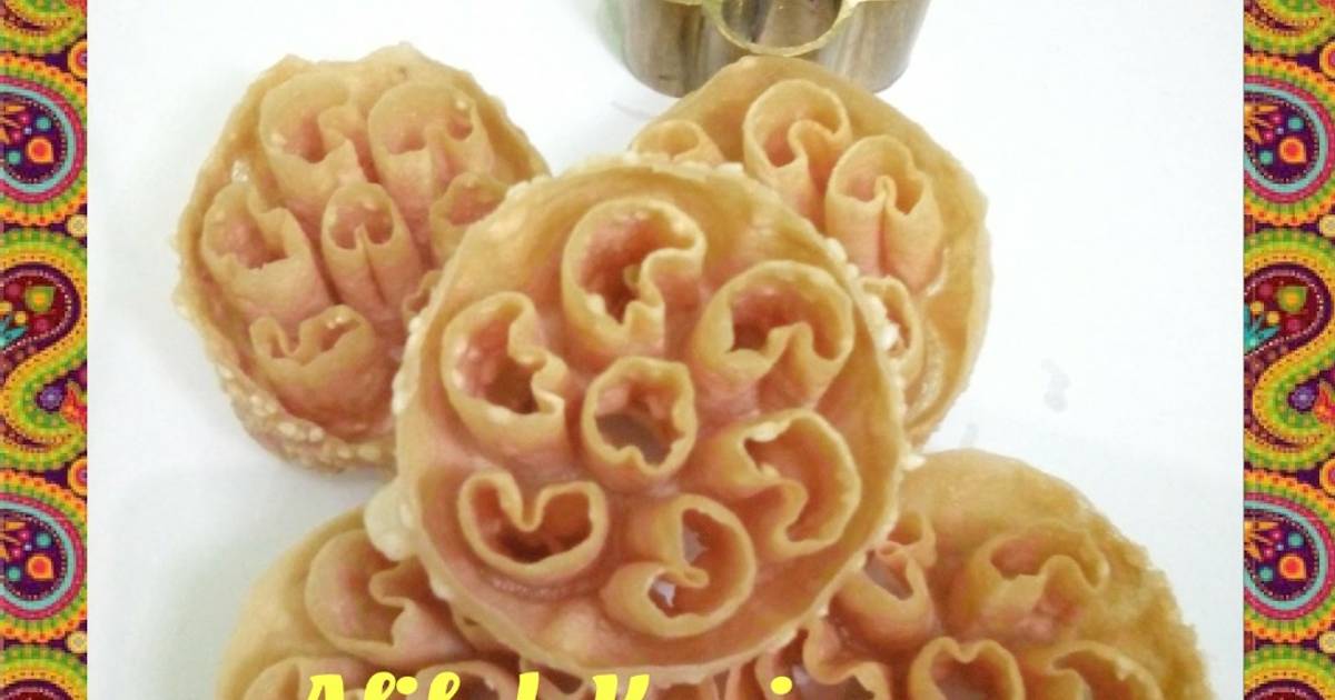 Resep Kembang Goyang Wijen