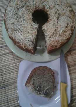 Bolu Pisang simpel,tekstur Sponge Cake