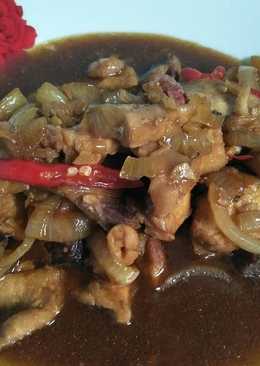 Ikan nibung saus teriyaki