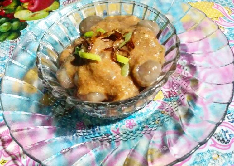 Resep Cilok kuah kacang?? Oleh yeni wijoyo