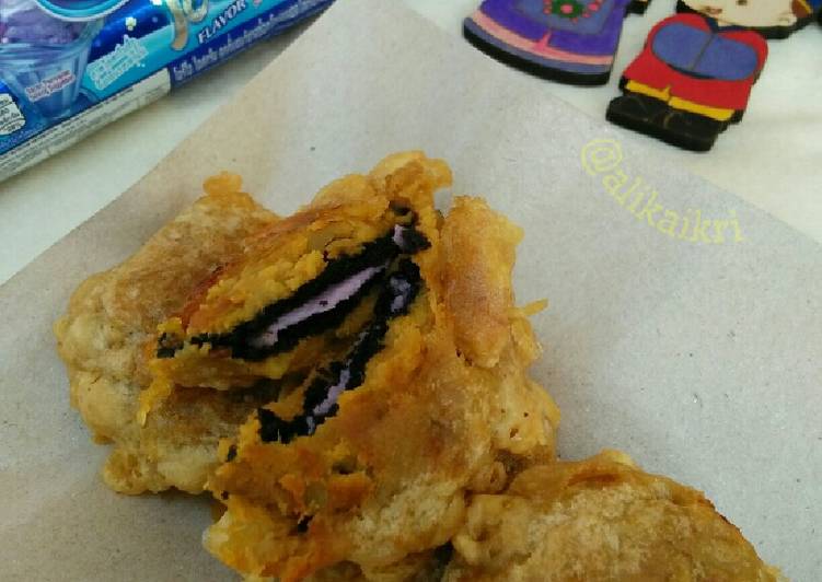 resep masakan Ubi Goreng Oreo (#KisahKasihCookpad)