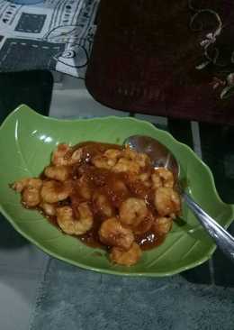 Udang asam manis