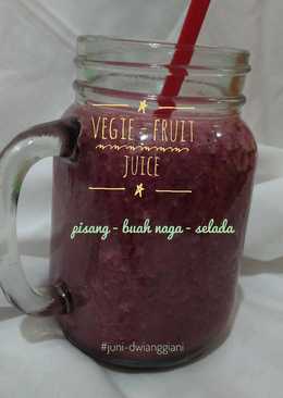 Jus PNS-2 : Pisang buah Naga Selada