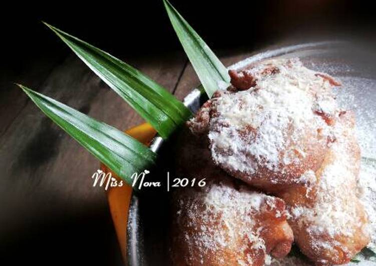 Resep Tape Goreng Tepung aka Rondo Royal Dari Miss Nora