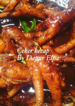 Ceker kecap/Topping mieayam