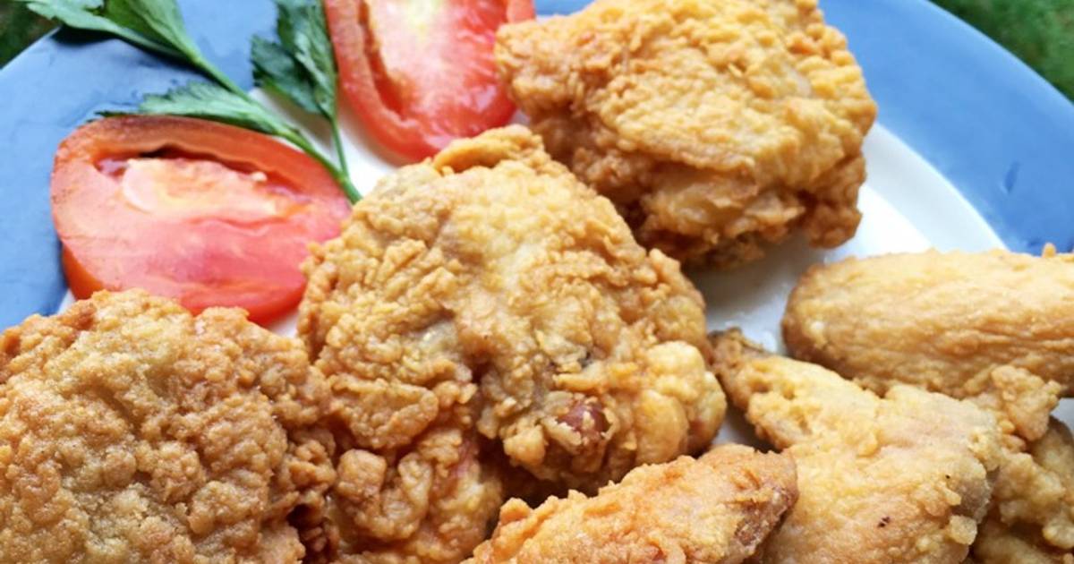 Resep Crispy Fried Chicken ala Andhini