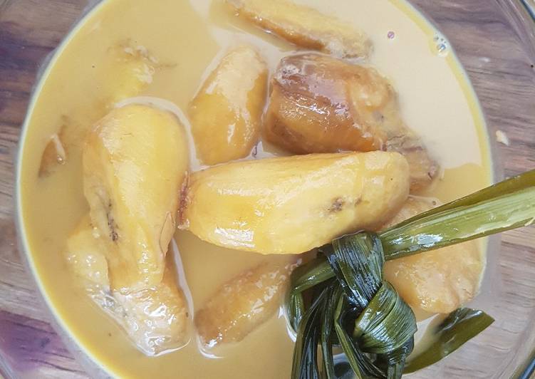 cara membuat Kolak pisang mahal ??