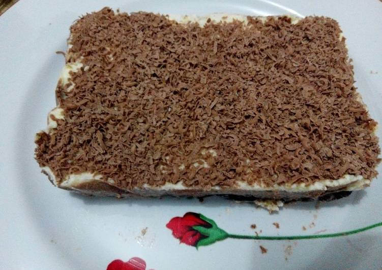 bahan dan cara membuat Nutella oreo cheesecake (no bake)
