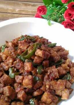 Orek Tempe Pedas Manis