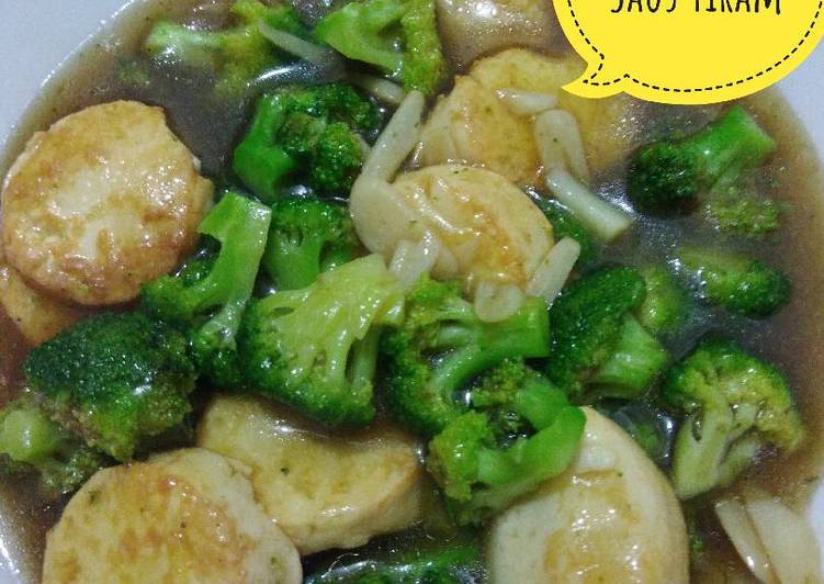 resep masakan Tofu brokoli saus tiram