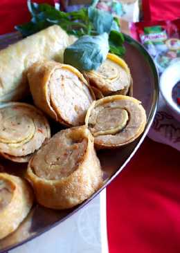 Rollade Tempe sambel Kecap