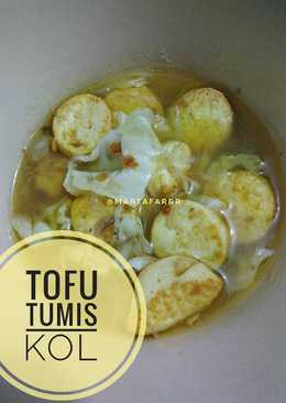 Tofu tumis kol