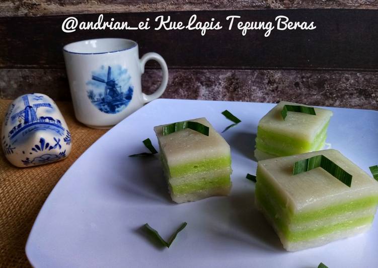 resep masakan Kue Lapis Tepung Beras