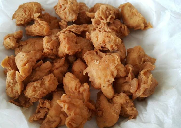 bahan dan cara membuat Ayam goreng tepung garing