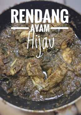Rendang Ayam hijau