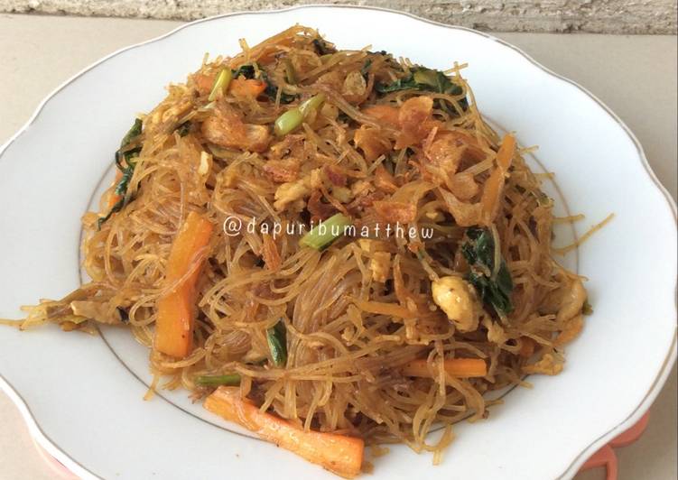 Resep Bihun Goreng Ebi Kiriman dari Dapur Ibu Matthew