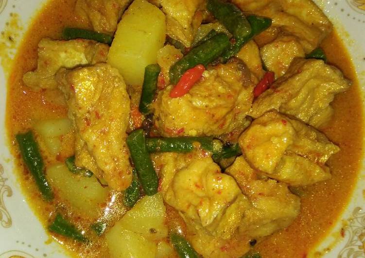 resep Kari Kentang Tahu