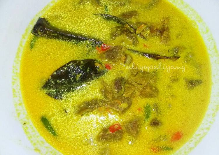 cara membuat Gulai daging sapi