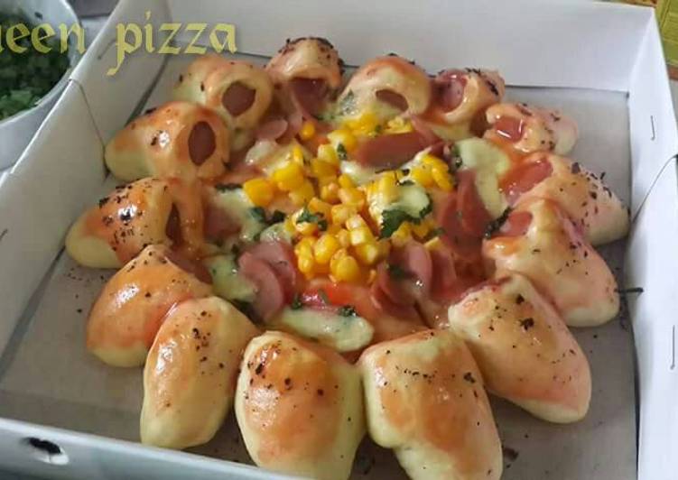 resep makanan Dough Pizza Lembut anti kerass Anti ribet bahan