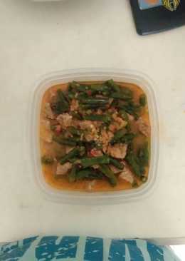 Opor Kacang Panjang + tempe