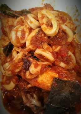 Cumi Cumi & Tahu bumbu bali