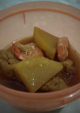 Semur Ketadang (kentang-tahu-udang)