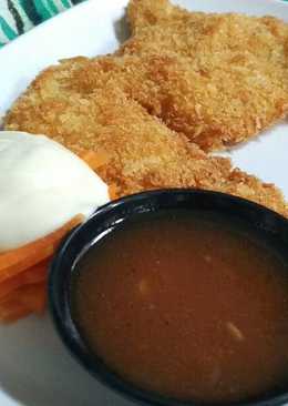 Chicken Katsu (ayam katsu) simple tanpa ribet
