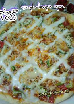 Pizza simple tanpa oven