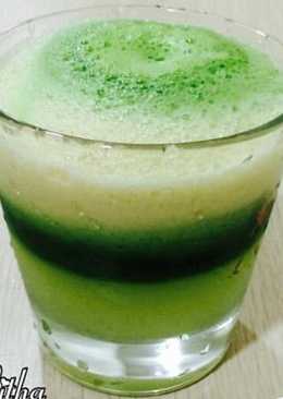 Jus apel & bayam Jepang