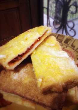 Pizza roti goreng