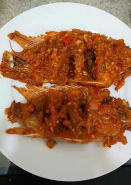 Nila goreng balado