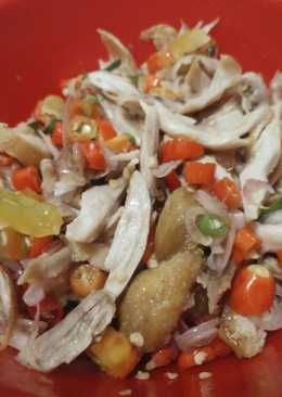 Ayam suwir sambal matah