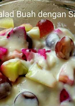 33 resep  saos salad  buah  enak dan sederhana Cookpad